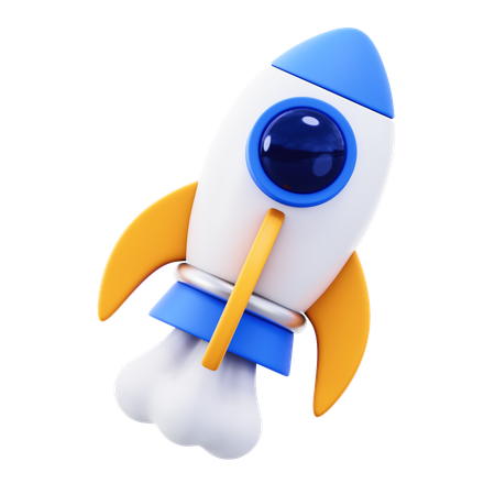 Lançamento de negócios  3D Icon