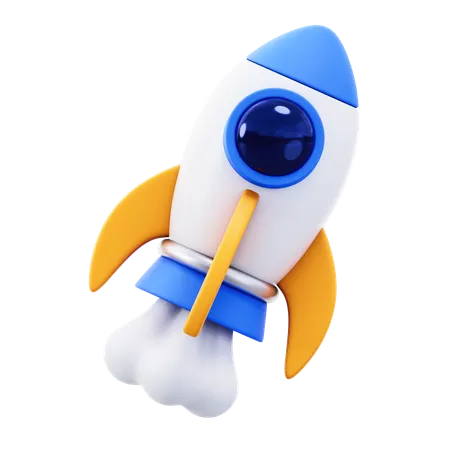 Lançamento de negócios  3D Icon