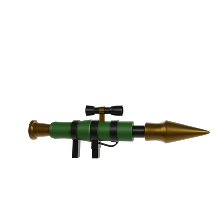 Lance-roquettes  3D Icon