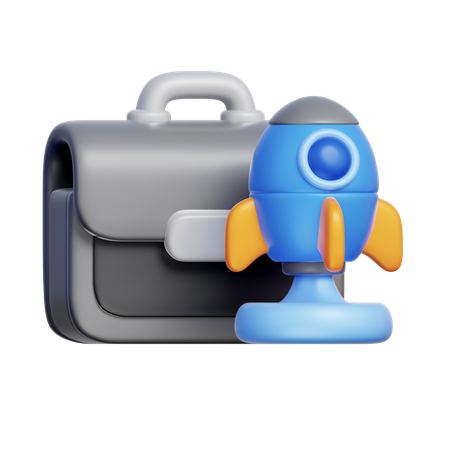 Lancement d'entreprise  3D Icon