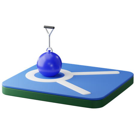 Lancer de marteau  3D Icon