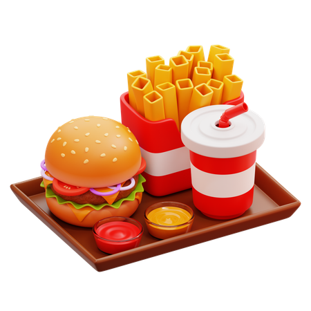 Lanche  3D Icon