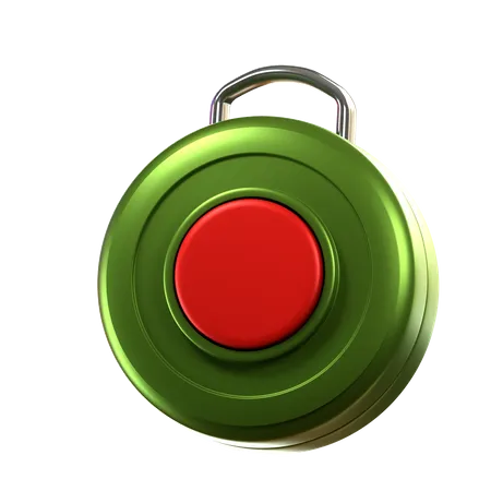 Land Mine  3D Icon