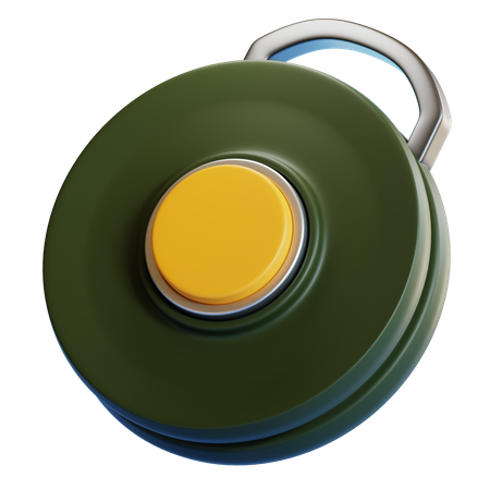 LAND MINE  3D Icon