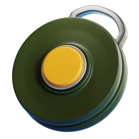 LAND MINE  3D Icon