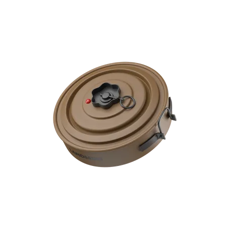 Land Mine  3D Icon