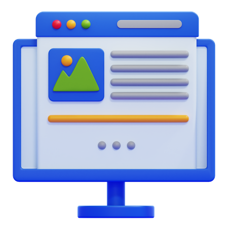 Landing  3D Icon