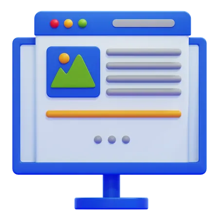 Landing  3D Icon