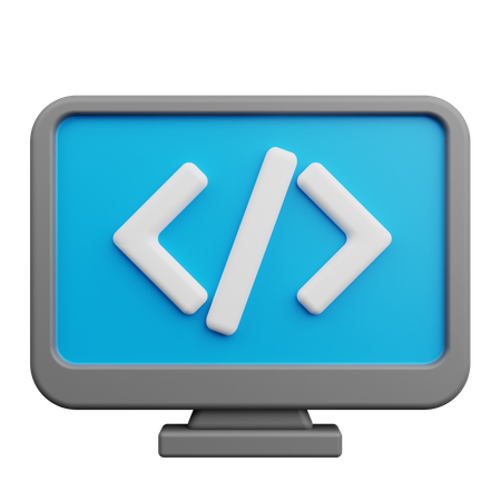 Landing Page  3D Icon