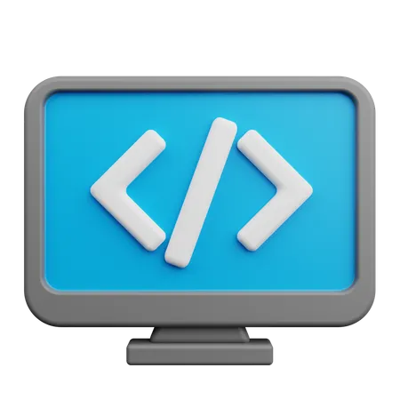 Landing Page  3D Icon