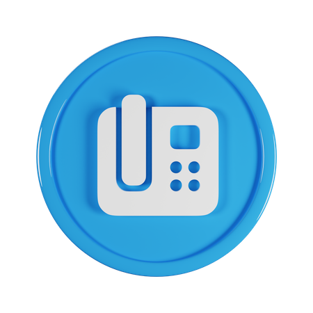 Landline  3D Icon