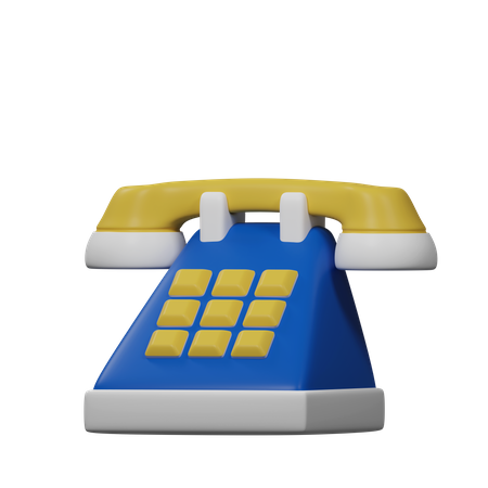 Landline 3D Icon