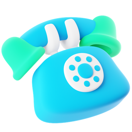 Landline phone  3D Icon
