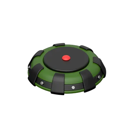 Landmine  3D Icon