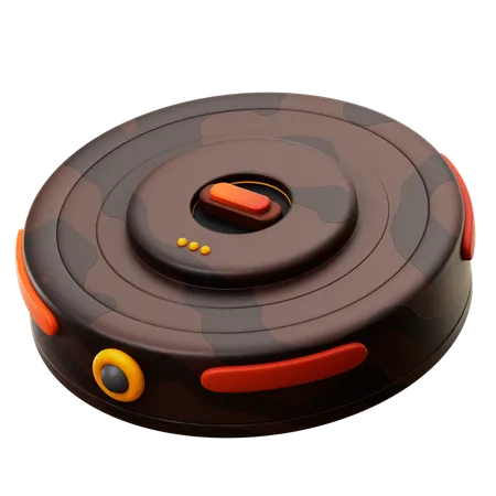 Landmine  3D Icon