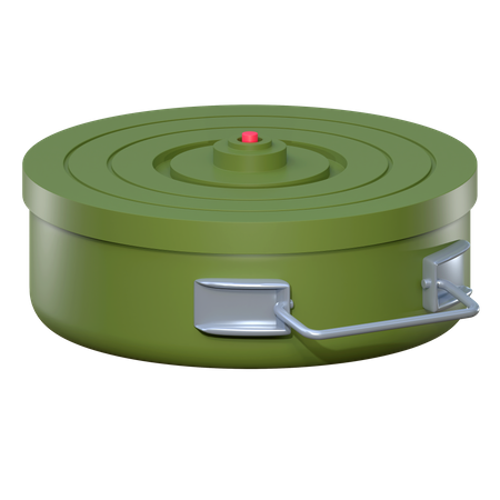 Landmine  3D Icon