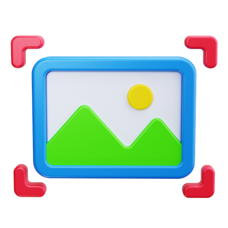 Landscape  3D Icon