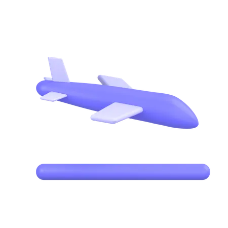 Landung  3D Icon
