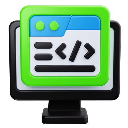 Langage de programmation  3D Icon