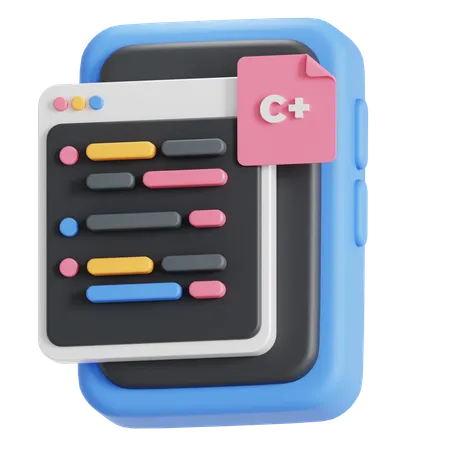 Langage de programmation C+  3D Icon