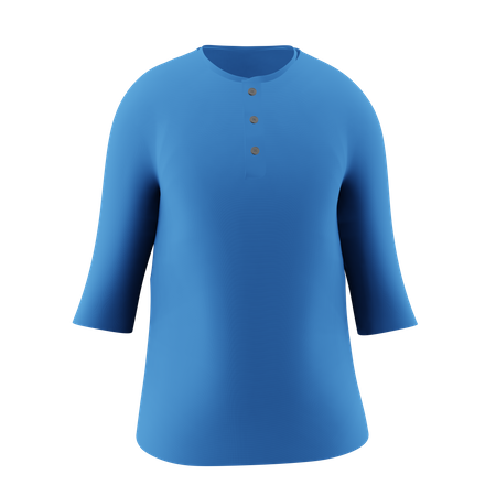 Langarm-T-Shirt  3D Icon