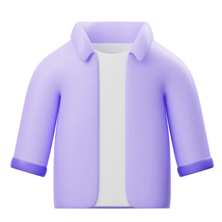 Langarm-Shirt  3D Icon