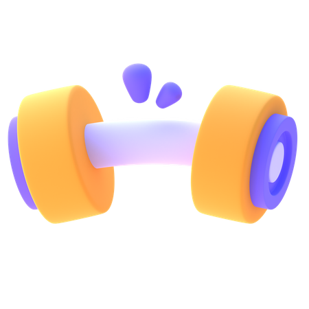 Hantel  3D Icon