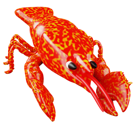 Langosta  3D Icon