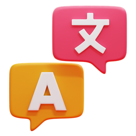 LANGUAGE  3D Icon