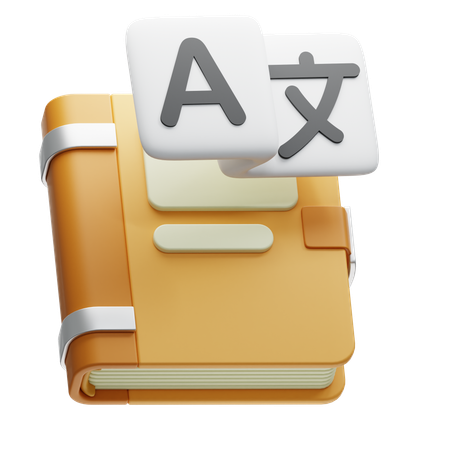 Language  3D Icon