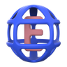 3d lingo logo