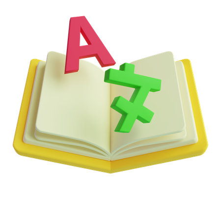 Language Study  3D Icon