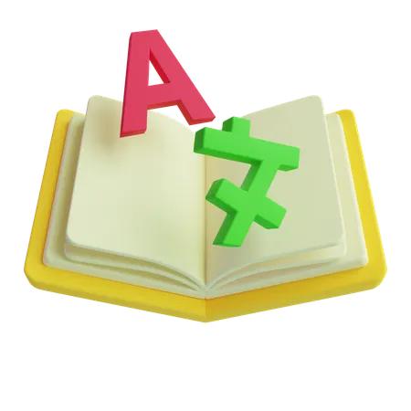 Language Study  3D Icon