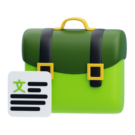 Language Teacher  3D Icon