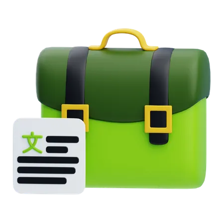 Language Teacher  3D Icon