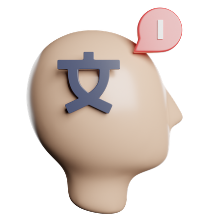 Language Translator  3D Icon