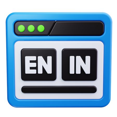 Languages  3D Icon