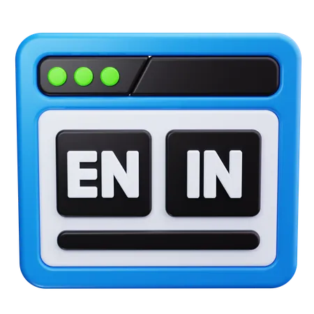 Languages  3D Icon