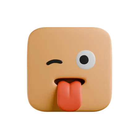 Langue  3D Icon