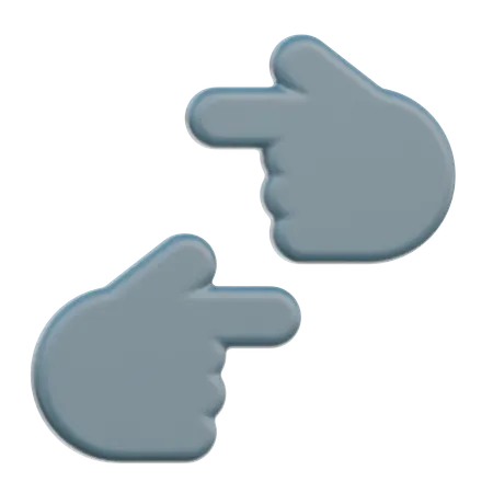 Langage des signes  3D Icon