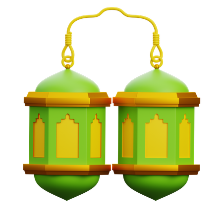 Lantern  3D Icon