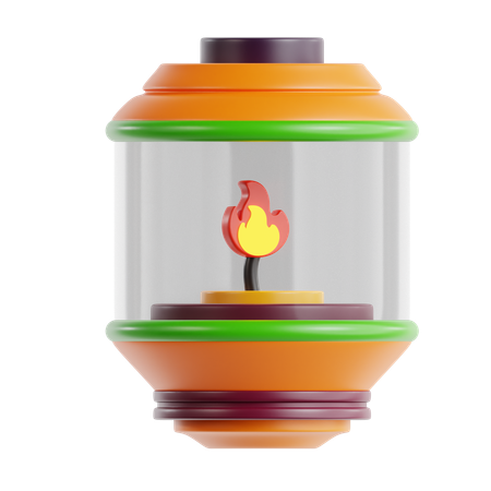 Lantern  3D Icon