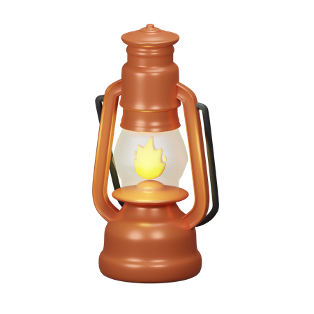 Lantern  3D Illustration