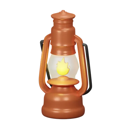 Lantern  3D Illustration