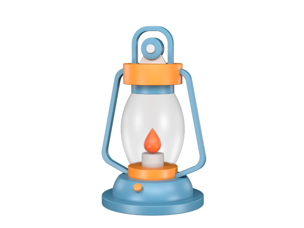 Lantern  3D Illustration