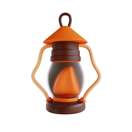 Lantern  3D Illustration