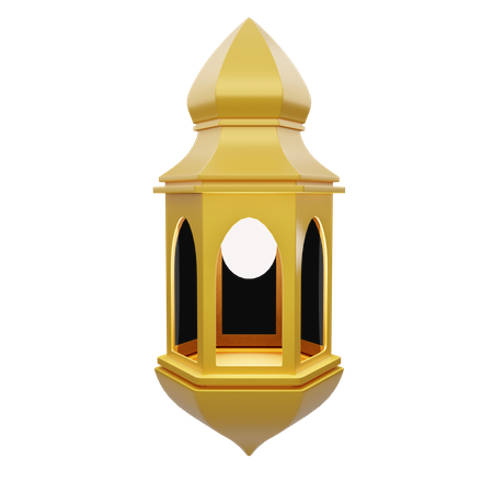 Lantern  3D Illustration