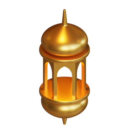 Lantern  3D Illustration