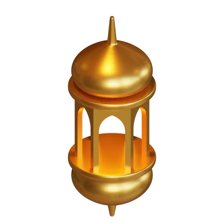 Lantern  3D Illustration