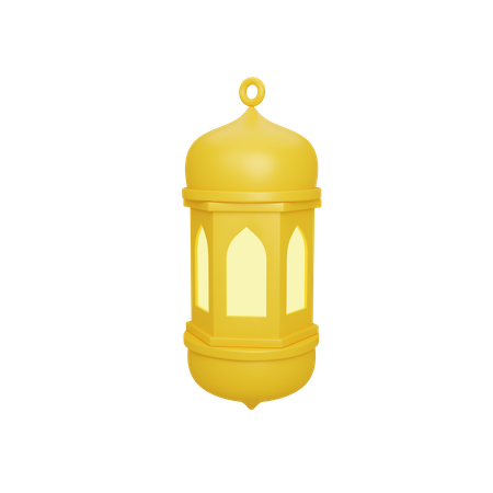 Lantern  3D Illustration